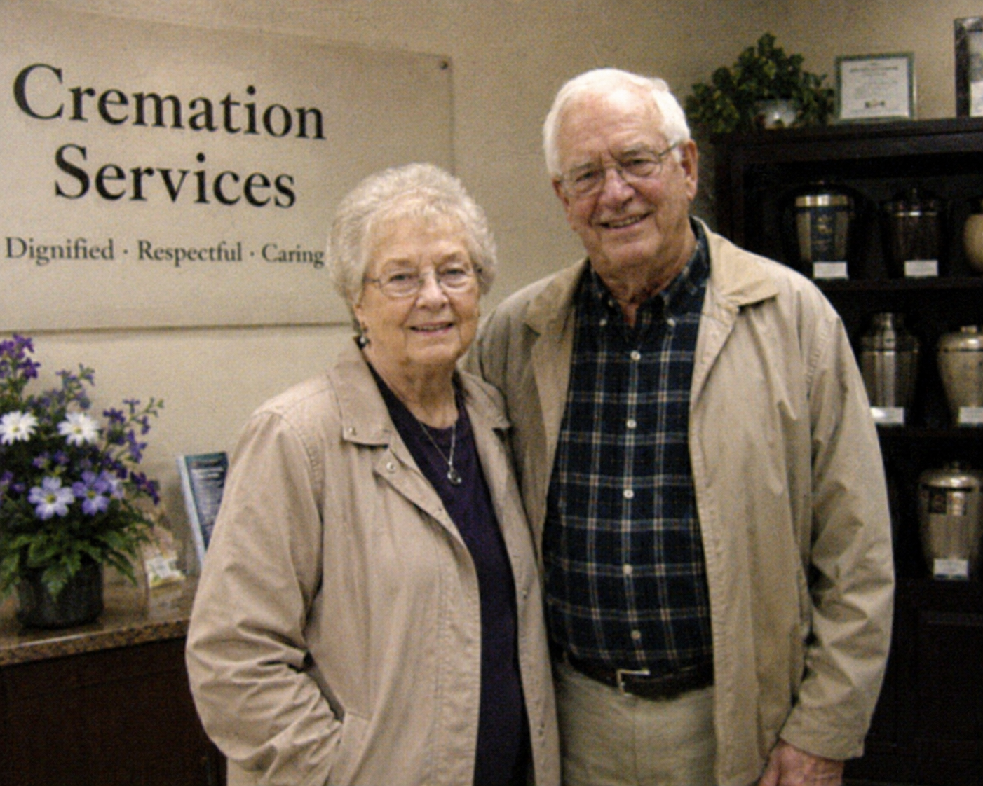 Rachel and Dan, founders of Arlington Pet Cremation